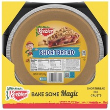 9-Inch Shortbread Pie Crusts