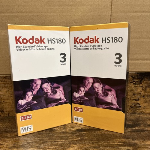 Kodak hs180 180min 3hour vhs - hs180,