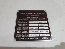 Genuine NOS Land Rover