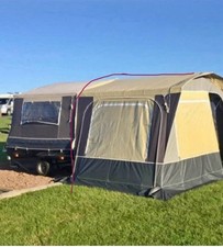 Raclet Solena 2012 main awning ground sheet and poles only not the trailer tent