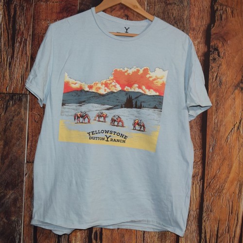 Yellowstone women l blue - yellowstone, sz