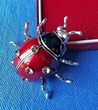 Lovely Large Red Enamel &