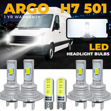 Fits VW Crafter Van Led Xenon White 6000k Headlight Side Light Bulbs 2006-2017