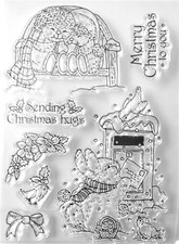 Merry Christmas Hedgehogs