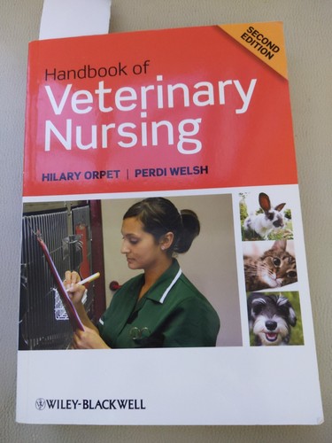 Handbook veterinary nursing - of,