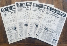 1966-67 Four newspaper-style NOTTS COUNTY Programmes. All in MINT condition.