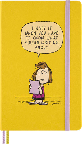 Moleskine peanuts 2026 ruled - x,