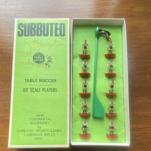Subbuteo scale table soccer - scale,