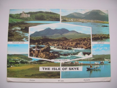 Skye postcard dunvegan - postcard,