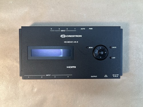 Crestron md4x1 4k - hd-md4x1-4k-e, hdmi