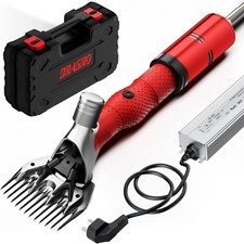 1000W Electric Sheep Shears, Professional Sheep Clippers, Animal Grooming Clippe