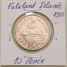 Falkland Islands coin,  10