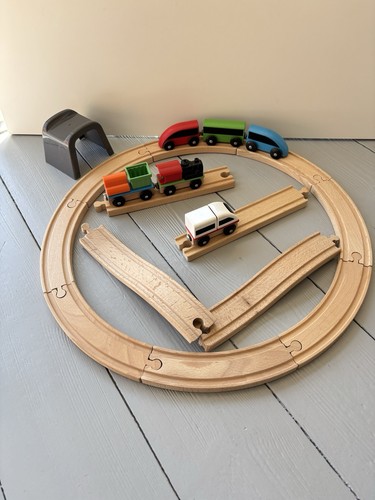 Ikea lillabo wooden train set - lillabo,