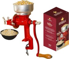 Red Cast Iron Manual Crank