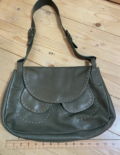 Radley green handbag ink mark - radley,