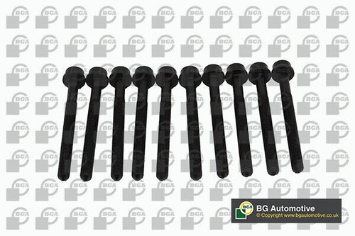 Bga cylinder head bolt set - head, for