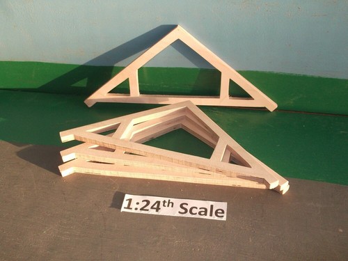 Wooden model truck - wooden,