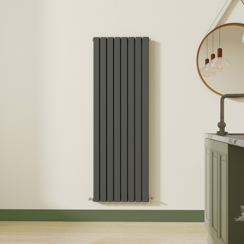 Flat panel radiator vertical - panel,