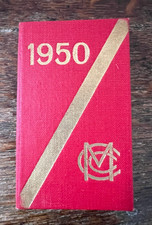 MCC Member's Booklet 1950