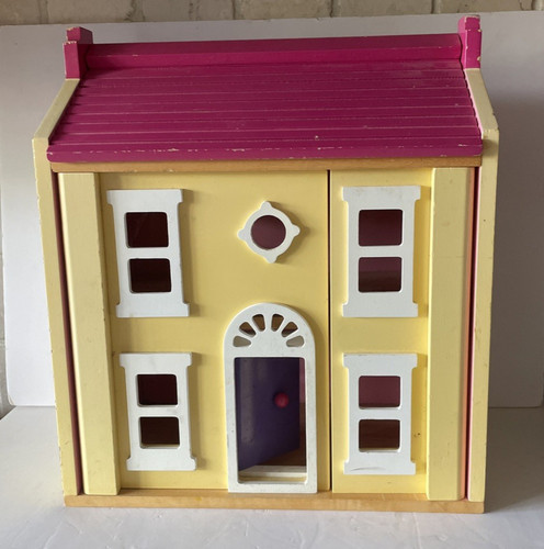Wooden dollhouse three - dollhouse,