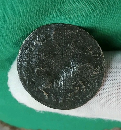 Post medieval copper token - medieval,