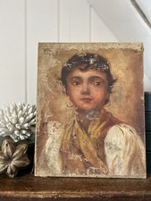 19th Century French Oil On