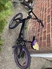 Bmx With A Broken Back Tire