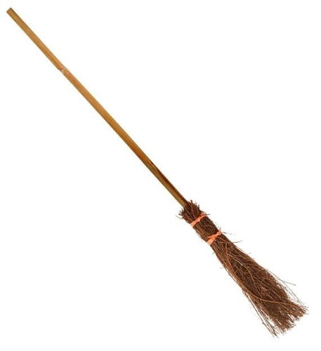 Halloween witches broom 107cm - broom,