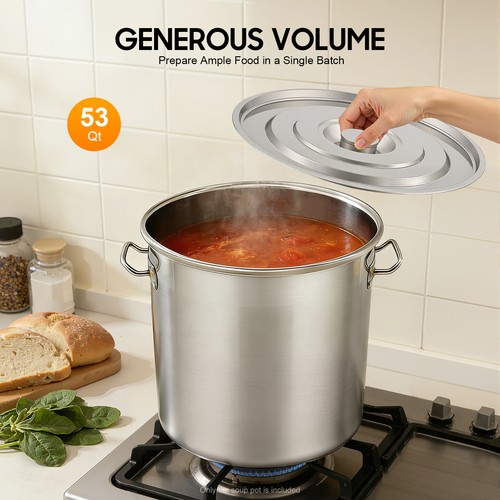50l soup pot large - 50l,