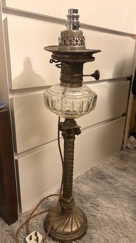 Vintage retro table lamp - vintage/retro,