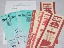 9 x LEICESTER CITY BUS