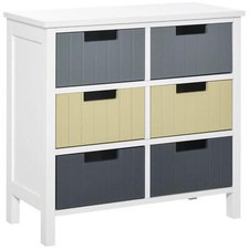 HOMCOM 6 Drawers Storage