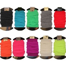 Ladies Plain Legwarmer Striped