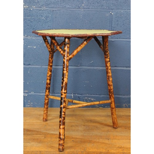 Victorian bamboo tripod - a,