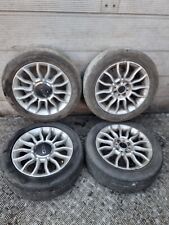 FIAT 500 CONVERTIBLE ALLOY WHEL SET 185/55/R15 ALLOYS 1.2 PET MAN 2010