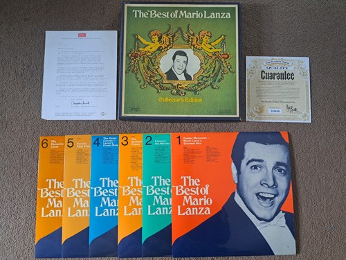 The best mario lanza - of, 6xlp