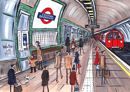Print tooting broadway - print,