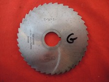 MOORE 4.85" x 1/8" x 1" SLITTING SAW 40T - BRITISH MILLING CUTTER - GOOD USED