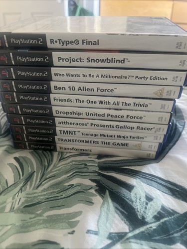 Ps2 games bundle type - games, r-type