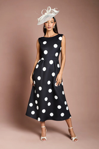Coast mono fit flare dress - flare,
