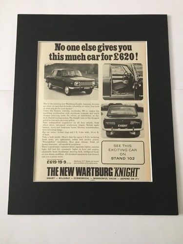 Wartburg knight 1967 - wartburg, knight-1967