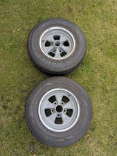 2x Pyramid Inc. 14x8 Unilug 5x 4.5 4.75 American Muscle Car Wheels Cragar 