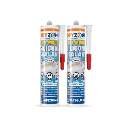 Dryzone silicone sealant white - dryzone,