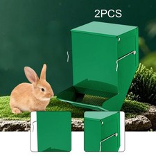 2x Rabbit Feeder for Cage