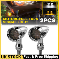 Chrome 10mm LED Turn Signal