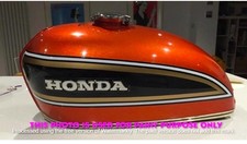 Honda CB 550 Steel Orange
