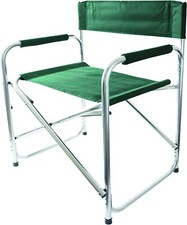 Green directors chair folding - directors,