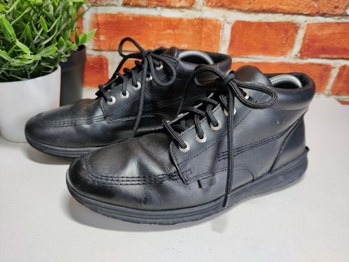 Kickers black ankle boots 7 - black,
