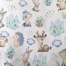 Hedgehog and Forest Fabric