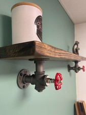 Reclaimed Scaffold Shelf Urban Reclamation Handmade Solid Wood Rustic